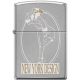 24648Mp326383 - Zippo Procut Windy Girl Herringbone Sweep