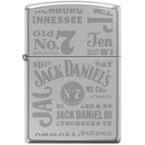 250Ae184721 - Zippo Procut Jack Daniels Hp Chrome