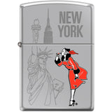 250Ci403910 - Zippo Procut Windy New York Hp Chrome
