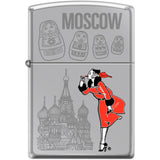 250Ci403943 - Zippo Procut Windy Moscow Hp Chrome
