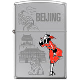 250Ci403987 - Zippo Procut Windy Beijing Hp Chrome