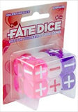 Evil Hat Productions 9010 Fate Dice - Valentine Dice
