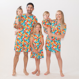 Button-Up Luxe Short Pajamas