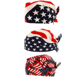 American Flag Bandana