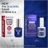 AmericaNails - No-Cleanse Gel Polish Top Coat | Glossy .5oz
