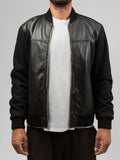 Andre Men's Varsity Leather Jacket