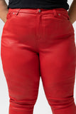 Arya Women's Stretch Lambskin Leather Pants