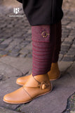 Winingas Asgar Herringbone Burgundy/Grey