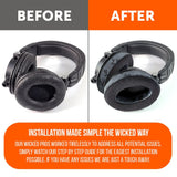 ATH M50X Earpads - Velour Hybrid