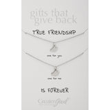 Baby Bird Friends Pewter Necklaces - Set of 2