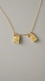 Gold Vermeil Scapular Necklace