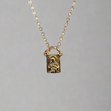 Gold Vermeil Scapular Necklace