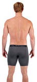 Men's 6" Inseam Bamboo Rayon Boxer Briefs - 4 Pack