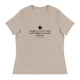 “Begin to Weave” Women’s Relaxed Fit T-Shirt – Designed by Nicole Snow