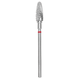CARBIDE NAIL DRILL BIT, "CORN", RED, HEAD DIAMETER 5/13MM (FT90R050/13) (№81) - STALEKS™