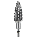 CARBIDE NAIL DRILL BIT, "PINE CONE", BLACK HARD, HEAD DIAMETER 6/14MM (FT110H060/14) (#211) -STALEKS