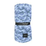 Blue Camouflage Big Kid Cloud Blanket