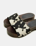 Steve Madden-Cento Black Cow Print