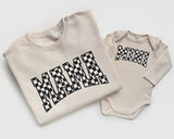 Checkerboard Mama and Mini Matching Set