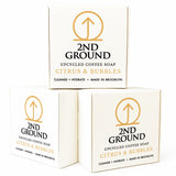3-Bar Pack — Upcycled Coffee Soap Set