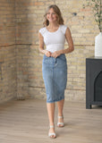 Classic White Cap Sleeve Tank