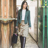 Mini Sari Wrap Skirt