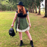 Mini Sari Wrap Skirt