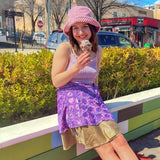 Mini Sari Wrap Skirt