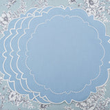 HARMONY BLUE ROUND FABRIC PLACEMAT