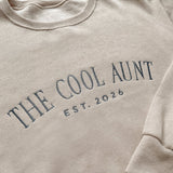 Custom Embroidered Cool Aunt Sweatshirt