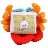 Wristy Buddy Pack of 2 Baby Teethers – Flower & Crab
