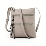 Crossbody Purses with Zipper for Women Ladies