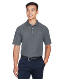 Mens DRYTEc20Performance Pocket Polo gRAPHITE S(D0102H76T46)