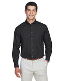Mens crown Woven collectionSolid Broadcloth WHITE 5XL(D0102H76ZN8)