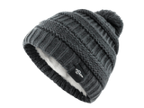 Fear0 NJ Warmest Plush Insulated Lining Knit cable PomPom Beanie Hat Women(D0102H79VMT)