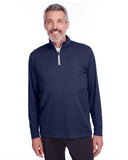 Mens Icon QuarterZip PUMA BLAcK L(D0102H7DH3P)