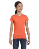 girls Fine Jersey TShirt AQUA XS(D0102H7DY06)
