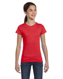 girls Fine Jersey TShirt AQUA XS(D0102H7DYA6)