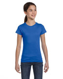 girls Fine Jersey TShirt AQUA XS(D0102H7DYJP)