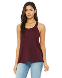 Ladies Flowy Racerback Tank ATHLETIc HEATHER S(D0102H7K7QP)