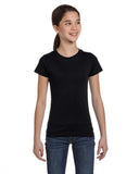 girls Fine Jersey TShirt AQUA XS(D0102H7M6Y8)