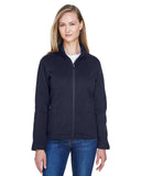 Ladies Bristol FullZip Sweater Fleece Jacket gREY HEATHER XS(D0102H7NJ88)