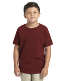 Youth Boys cotton crew KELLY gREEN XS(D0102H7NPWX)