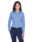 Ladies crown Woven collectionSolid Oxford LIgHT BLUE S(D0102H7NVJX)