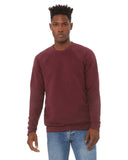 Unisex Sponge Fleece crewneck Sweatshirt DK gRY MRBLE FLc M(D0102H7W166)