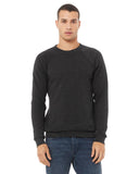 Unisex Sponge Fleece crewneck Sweatshirt DK gRY MRBLE FLc M(D0102H7W1VT)
