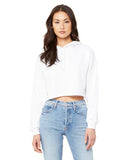 Ladies cropped Fleece Hoodie PEAcH S(D0102H7WEHT)