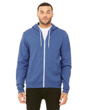 Unisex Sponge Fleece FullZip Hooded Sweatshirt ASPHALT 2XL(D0102H7WMEX)