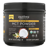 Nutiva Powder Mct Vanilla 1 Each 10.6 OZ(D0102H7XPYA.)