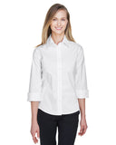 Ladies Perfect Fit34Sleeve Stretch Poplin Blouse LIME S(D0102H7YEJP)